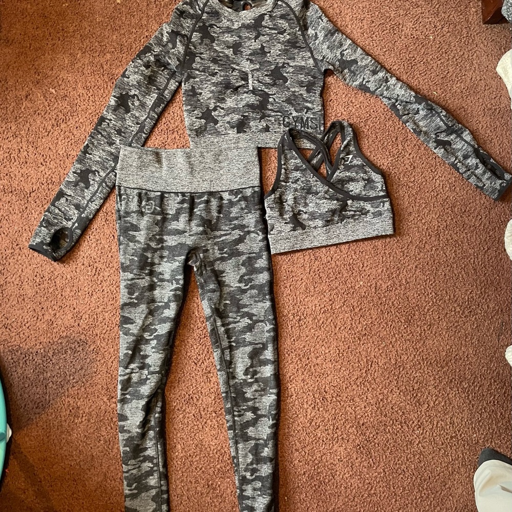 Gymshark Camo Set